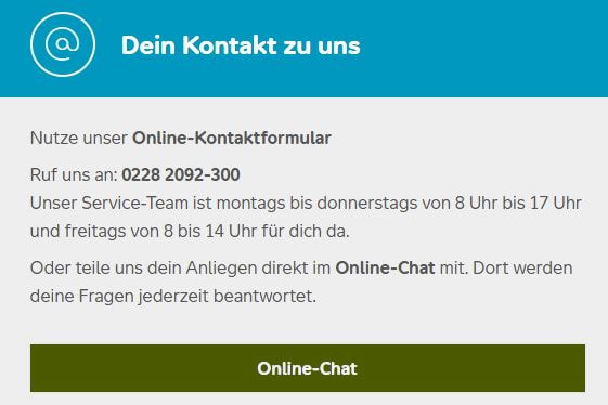 Aktion Mensch Kontaktmöglichkeiten