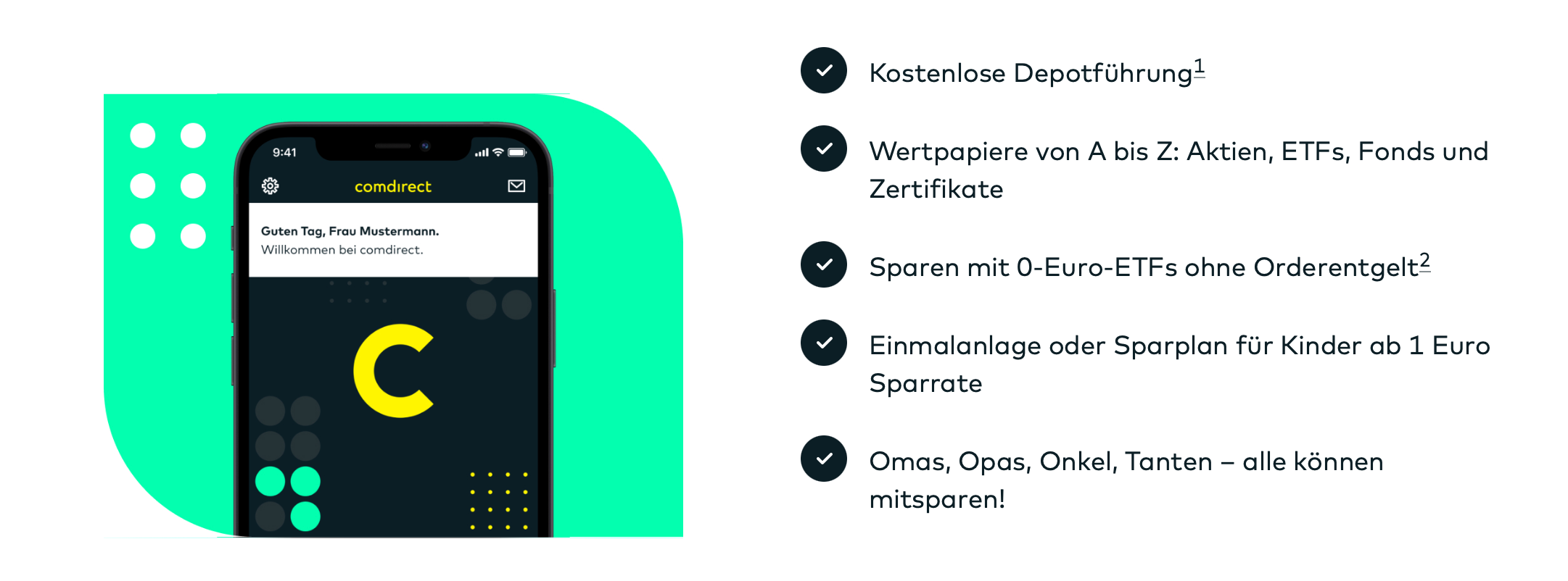 Informationen zum Comdirect Junior Depot Berlin