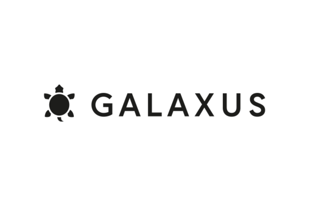 Galaxus Logo auf weißem Hintergrund