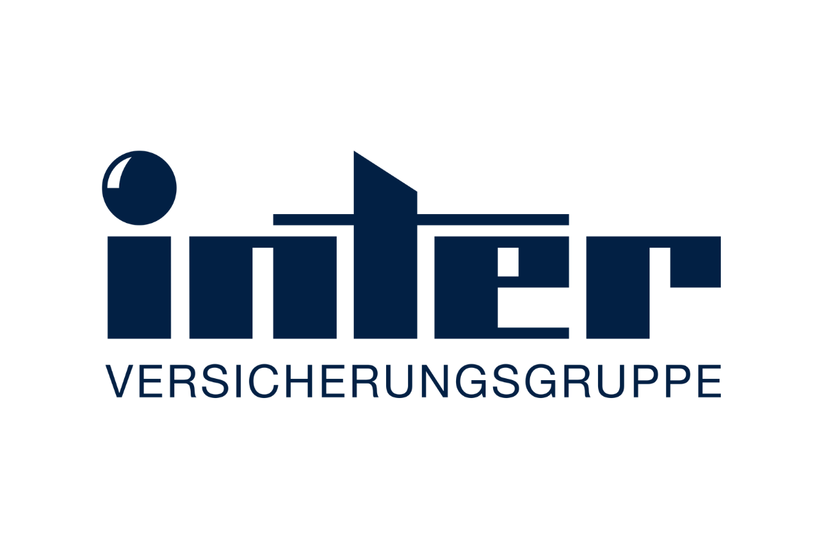 Inter Versicherung Logo auf weißem Hintergrund