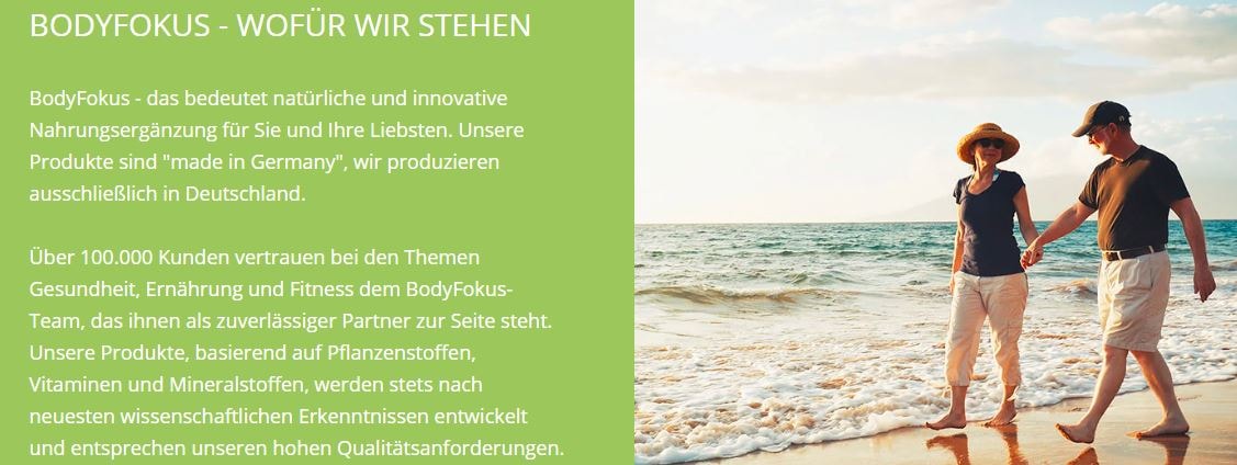 BodyFokus unseriös: Werte und Mission