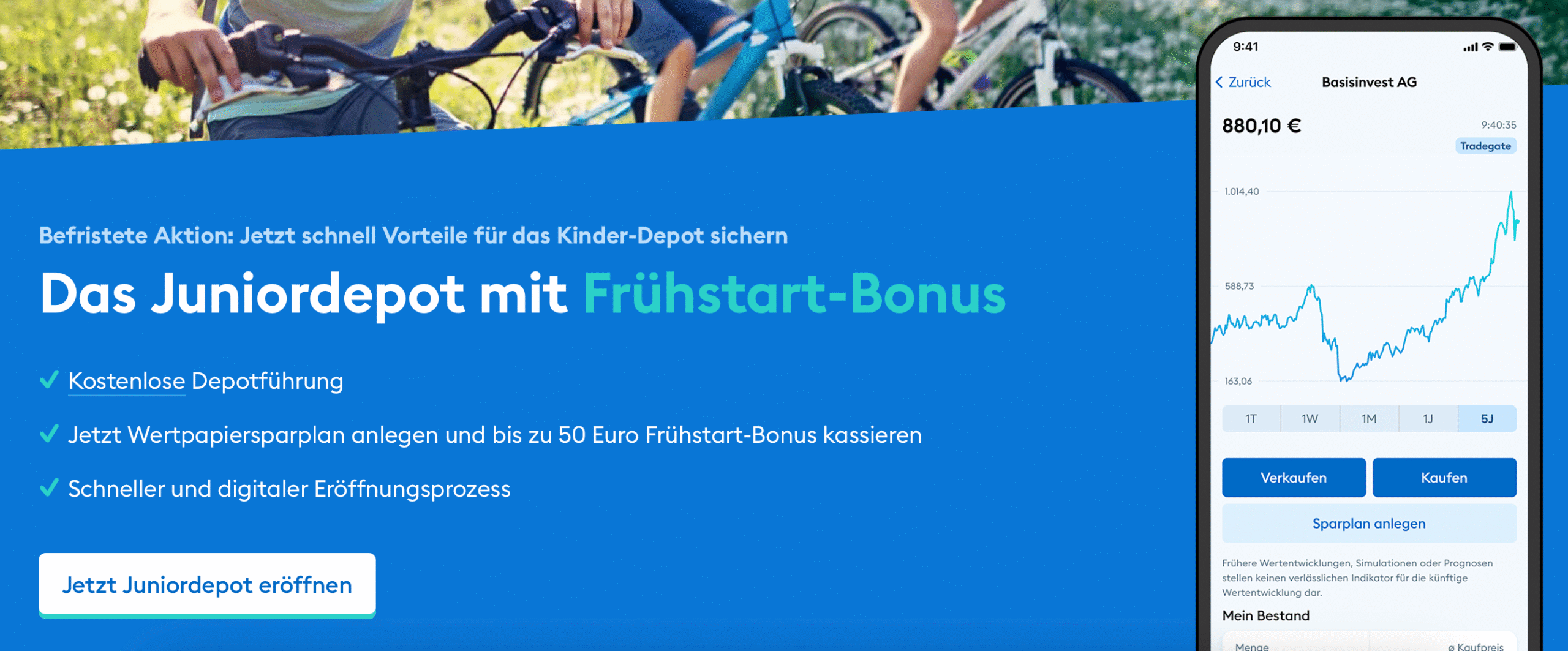 DKB Junior Depot Frühstart-Bonus