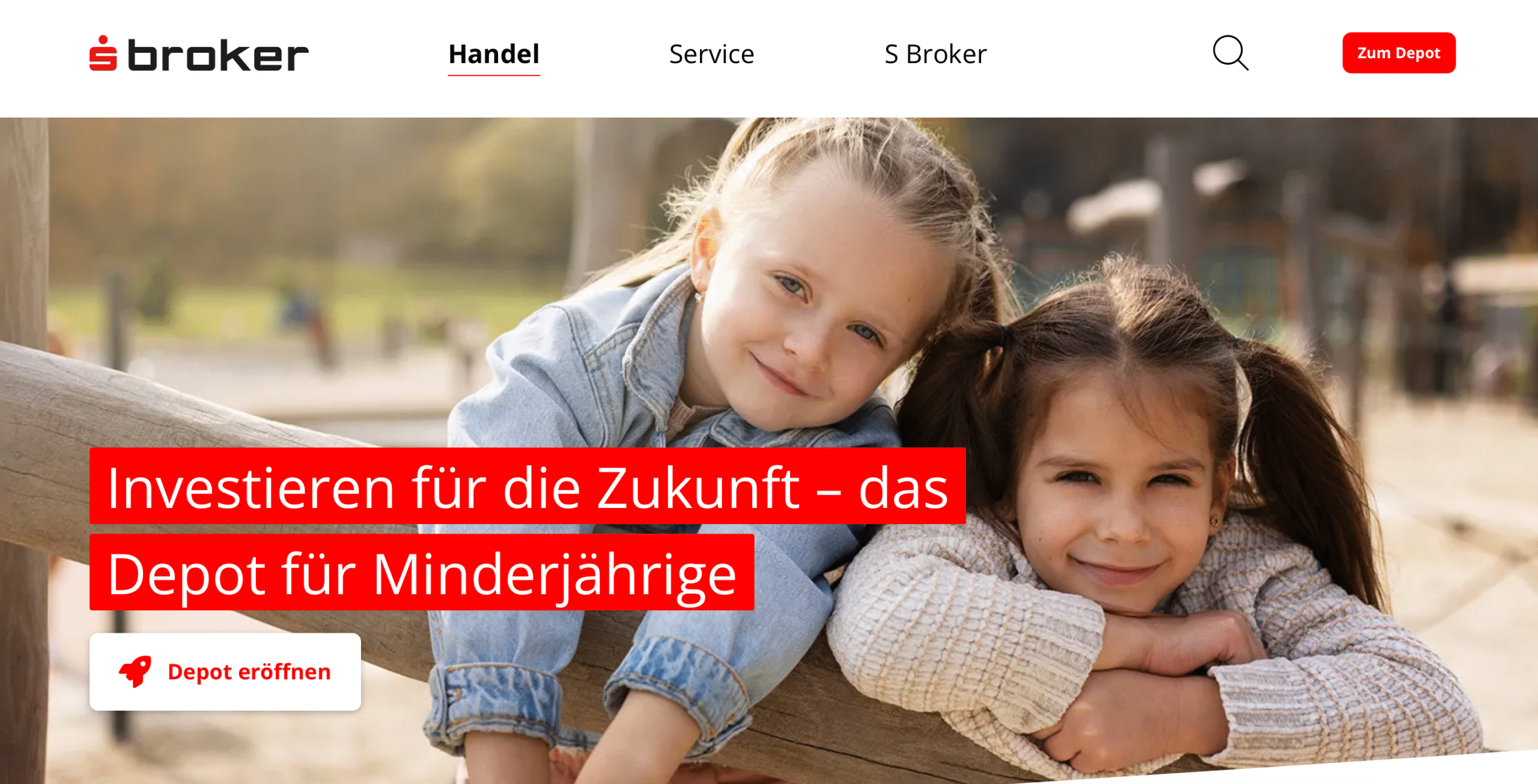 Sparkasse Junior Depot