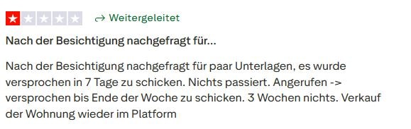 McMakler Erfahrungen negative Bewertung