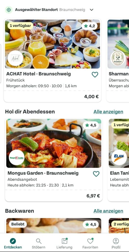 Too Good To Go Erfahrungen Preise